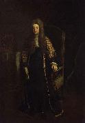 Jonathan Richardson Portrait of William Cowper, 1st Earl Cowper oil painting reproduction